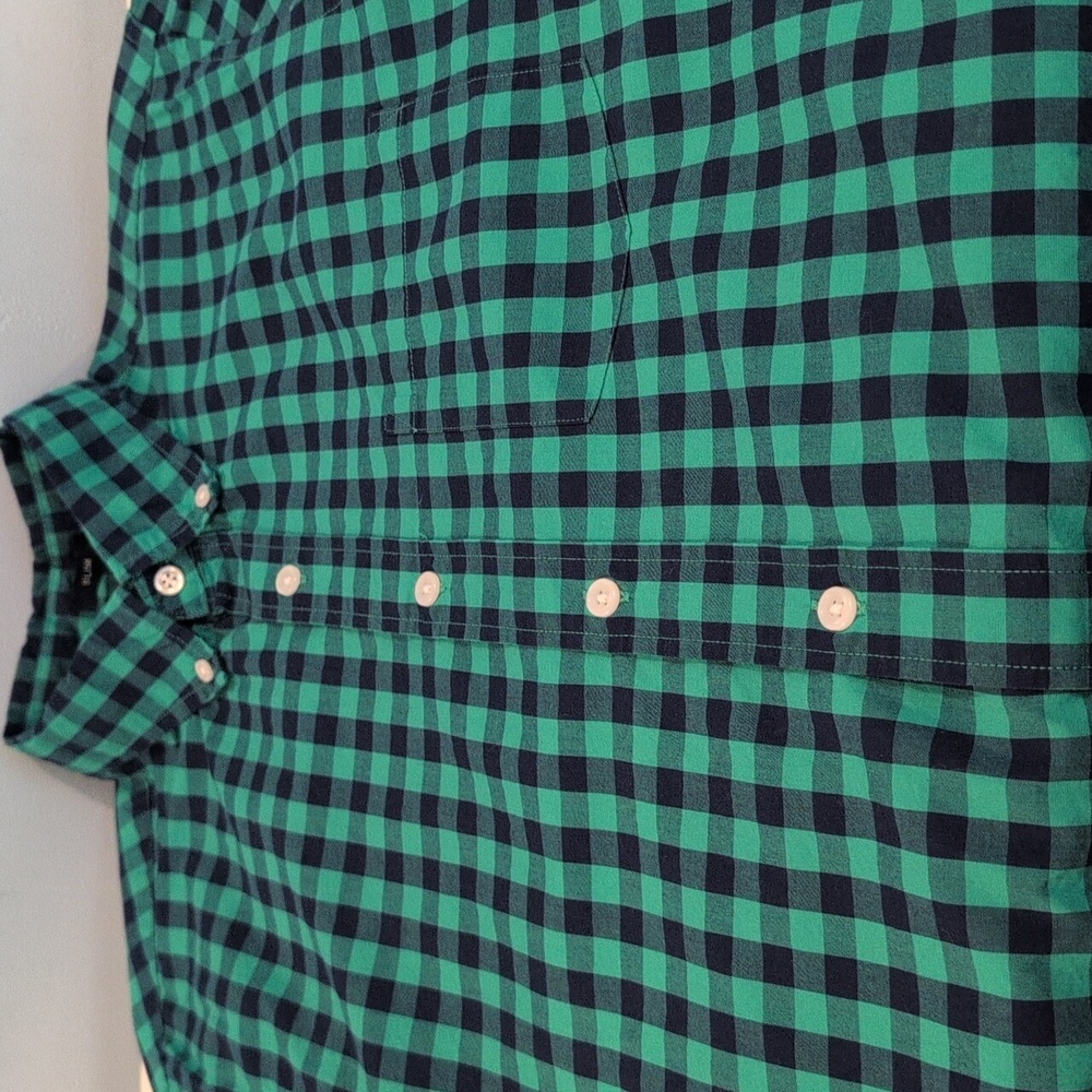 J. Crew Men's Medium Slim Fit Flex Washed Long Sleeve Button Down Style #BE208 - Picture 6 of 15